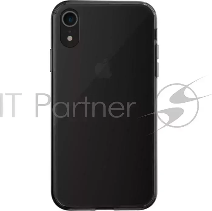 Чехол-накладка Just Mobile TENC для iPhone XR. Материал пластик. Цвет: прозрачный черный. MOSHI -накладка