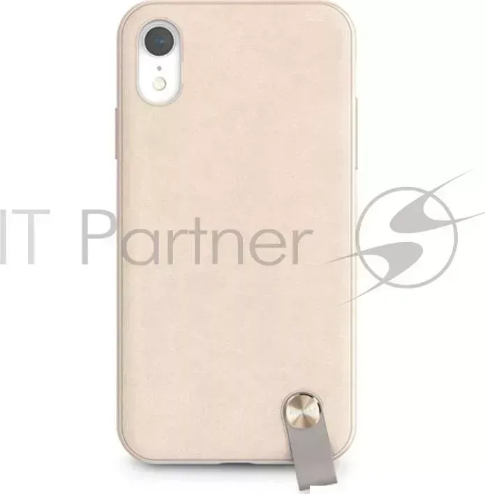 Чехол MOSHI Altra с ремешком на запястье для iPhone XR. Материал пластик. Цвет бежевая саванна.