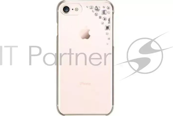 Чехол Bling My Thing для iPhone 8, с кристаллами Swarovski. Коллекция Edge. Дизайн Crystal. Материал пластик.