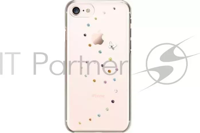 Чехол Bling My Thing для iPhone 8, с кристаллами Swarovski. Материал пластик. Коллекция Papillon. Дизайн Pure Brilliance.