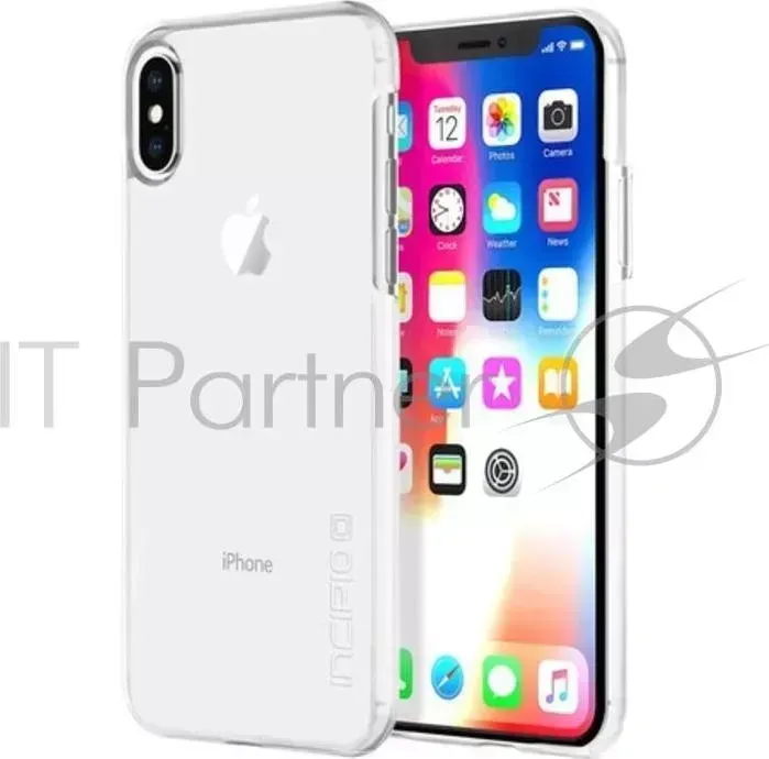 Чехол Incipio Feather Pure для iPhone X. Материал пластик. Цвет прозрачный. INCIPIO X.