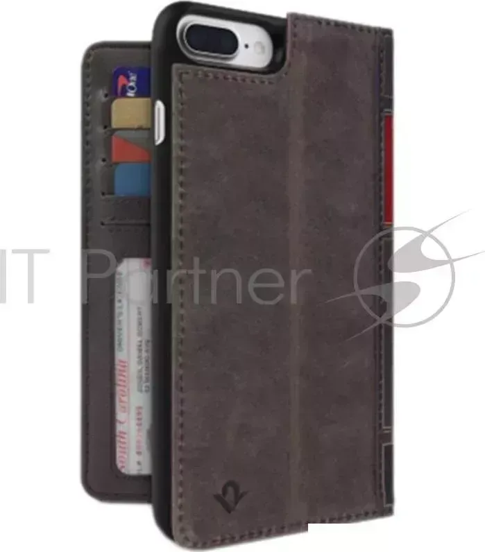 Чехол-книга в твердом переплете Twelve South BookBook для iPhone 8/7/6s/6 Plus. Материал кожа. Цвет: коричневый.