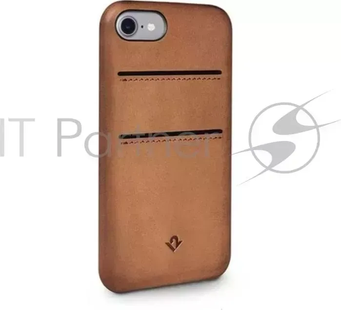 Чехол-накладка Twelve South Relaxed with pockets для iPhone 8/7/6s/6. Материал натуральная кожа. Цвет светло коричневый.