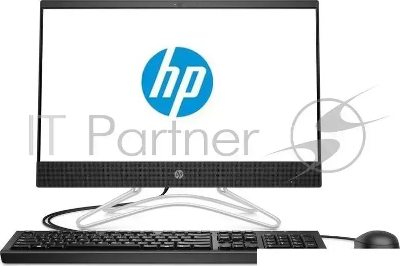 Моноблок HP 200 G3 All-in-One NT 21,5" Pentium J5005,4GB,500GB,usb kbd&mouse,Realtek AC with 1 Antenna,Jet Black Plastic,FreeDOS,1-1-1 Wty Hewlett-Packard HP G3 NT AC 1