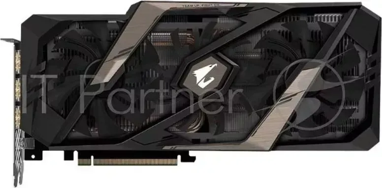 Видеокарта GIGABYTE PCI E GV N2080AORUS 8GC nVidia GeForce RTX 2080 8192Mb 256bit GDDR6 1845/14000/HDMIx3/DPx3/Type Cx1/HDCP Ret