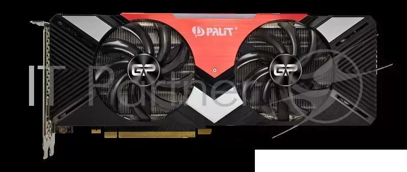 Видеокарта PALIT GeForce RTX2080 GAMING PRO / 8GB GDDR6 256bit 14Gbps 1740MHz 3xDP HDMI USB-C / NE62080T20P2-180A / RTL PALIT / / /