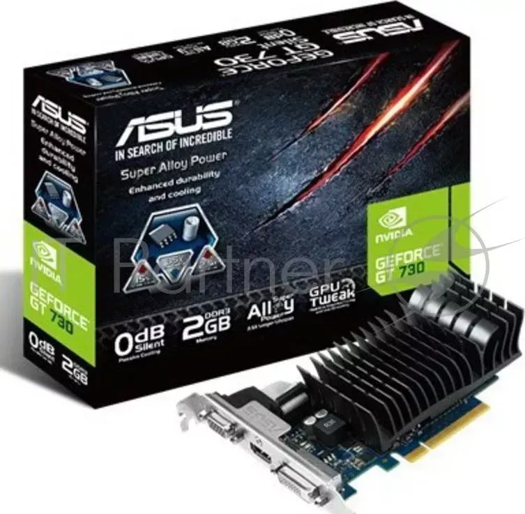 Видеокарта Asus PCI-E GT730-SL-2GD3-BRK nVidia GeForce GT 730 2048Mb 64bit GDDR3 902/1800 DVIx1/HDMIx1/CRTx1/HDCP Ret ASUS PCI E GT SL 2GD3 BRK GT DVI/HDMI/CRT/HDCP RTL