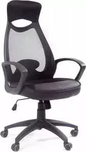 Кресло офисное CHAIRMAN CH840 черный пластик DW01/SW01 черный