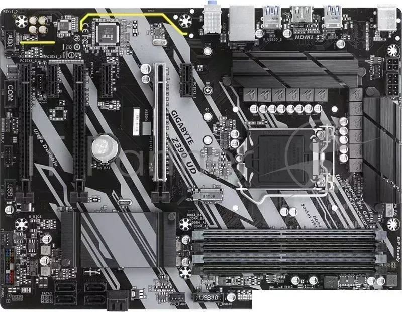 Материнская плата GIGABYTE Z390 UD Soc 1151v2 Intel Z390 4xDDR4 ATX AC 97 8ch 7.1 GbLAN RAID