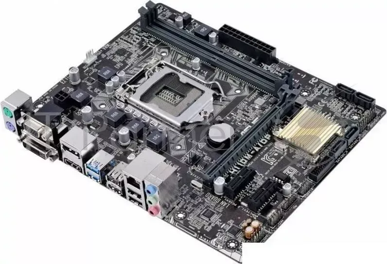 Материнская плата Asus H110M-A/DP/C/SI Soc-1151 Intel H110 2xDDR4 mATX AC`97 8ch(7.1) GbLAN+VGA+DVI+HDMI+DP White Box