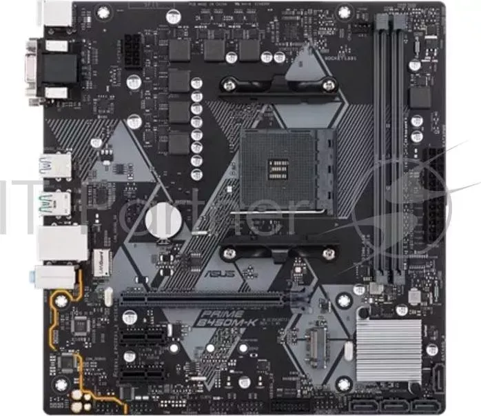 Материнская плата PRIME B450M-K , RTL {10} ASUS ,