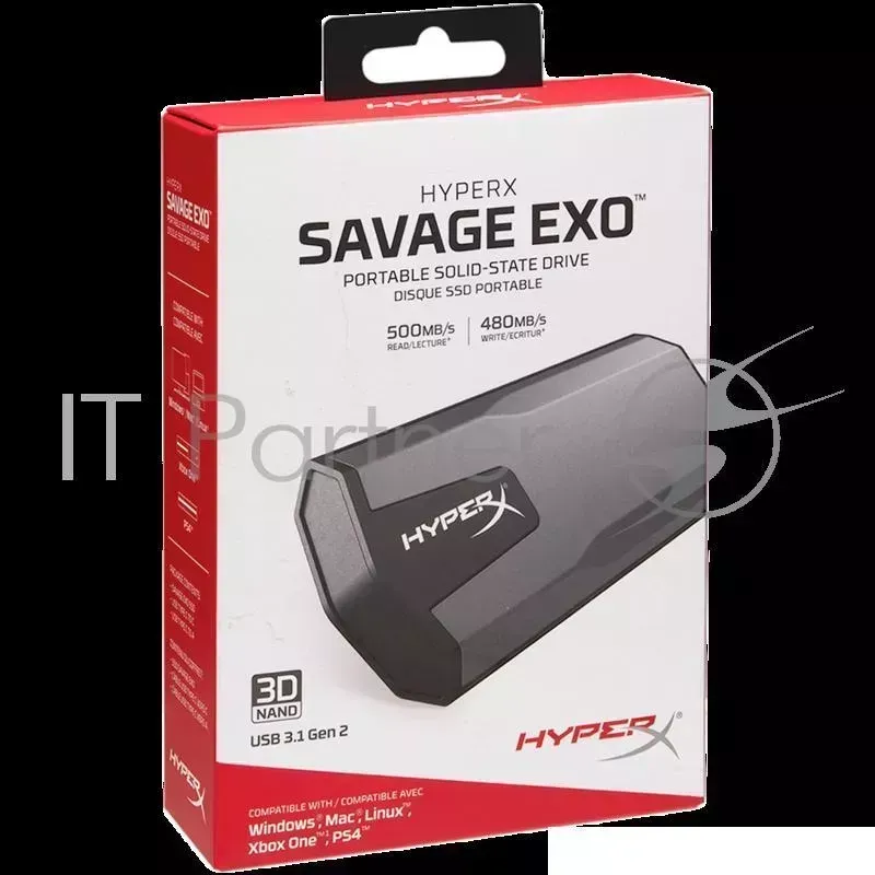 Жесткий диск 960GB HyperX Savage EXO USB SSD