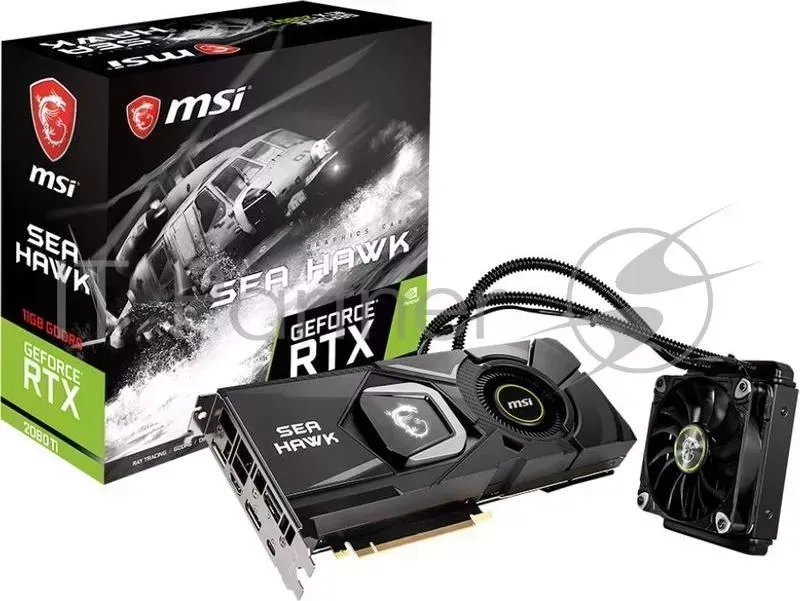 Видеокарта GeForce RTX 2080 SEA HAWK X , RTL MSI X ,
