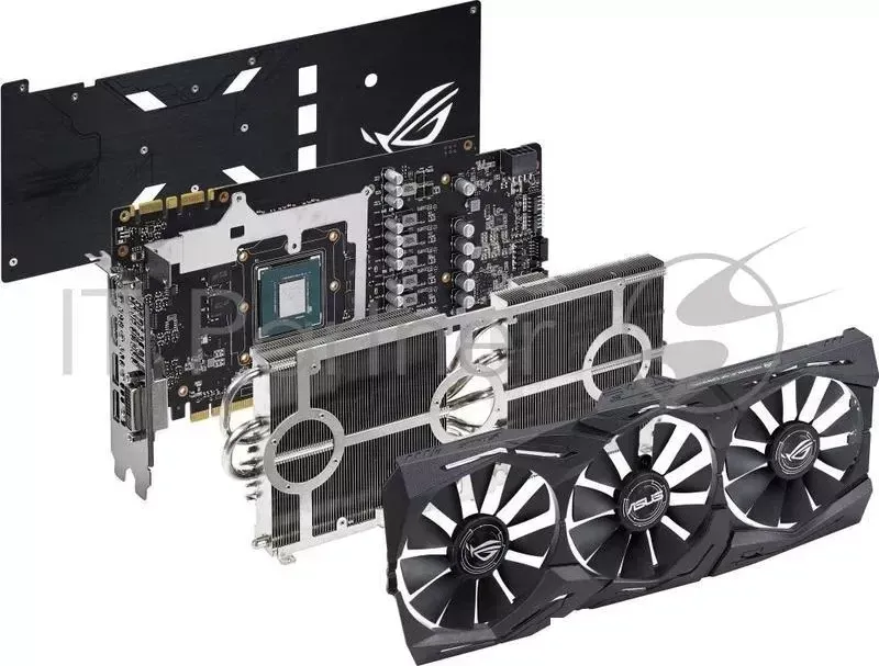 Видеокарта Asus PCI-E STRIX-GTX1060-A6G-GAMING nVidia GeForce GTX 1060 6144Mb 192bit GDDR5 1518/8008 DVIx1/HDMIx2/DPx2/HDCP Ret