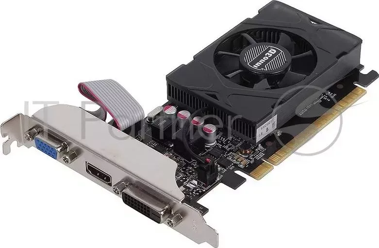 Видеокарта Inno3D GeForce GT730 PCI Express (LP / (902/5010MHz) /2GB GDDR5 / 64-bit  / DVI + VGA + HDMI / VC02 (640) / 308PL4R580 Innovision / / / + + / /