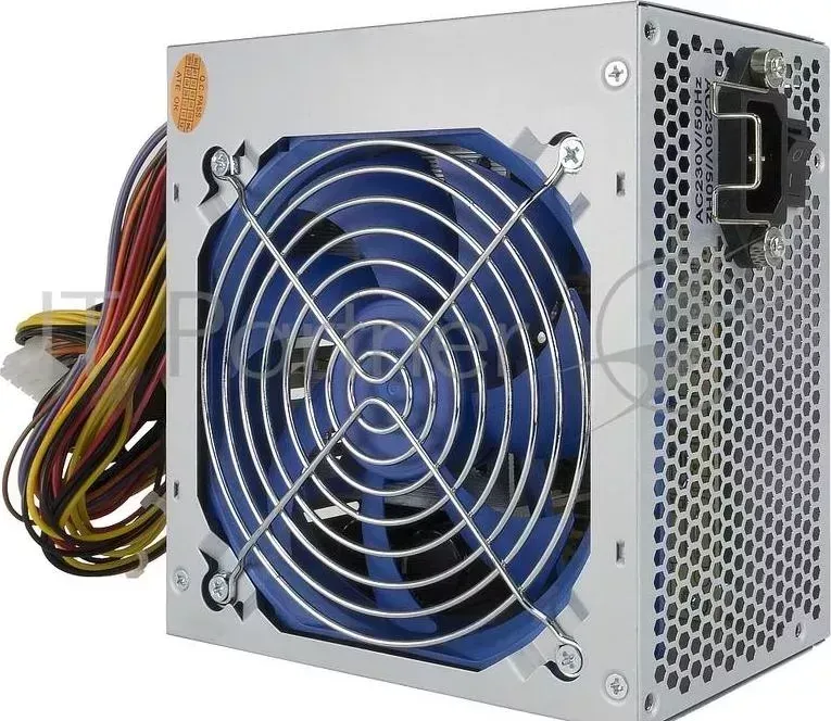 Блок питания CROWN Блок питания CM-PS500 office (20+4in, 120mm FAN, SATA*2, PATA(big Molex)*3, FDD*1, 4+4pin, Lines 1x12V OEM, скоба) CROWN CM PS500 20 4in, PATA big Molex *3, 4 4pin, скоба