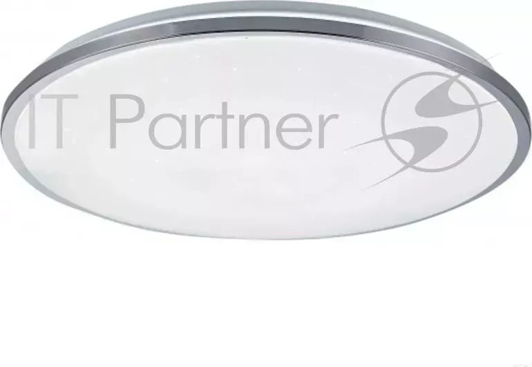 Светильник светодиодный ЭРА Б0030135 SPB 6 60 RC "Chrome" декоративный 60Вт, 3000 6500К, 4800 Лм, с пультом ДУ, "Chrome", 490*66 мм