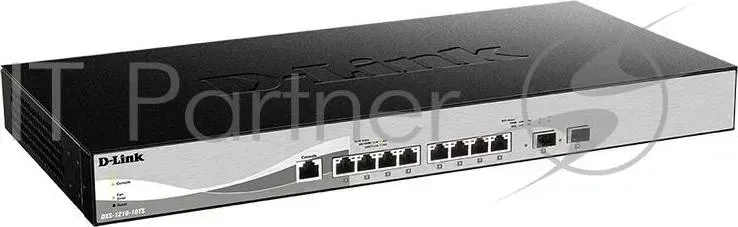Коммутатор D-LINK DXS-1210-10TS/A2A Настраиваемый SmartPro уровня 2+ с 8 портами 10GBase-T и 2 портами 10GBase-X SFP+
