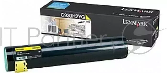 Картридж LEXMARK C935X yellow 24K