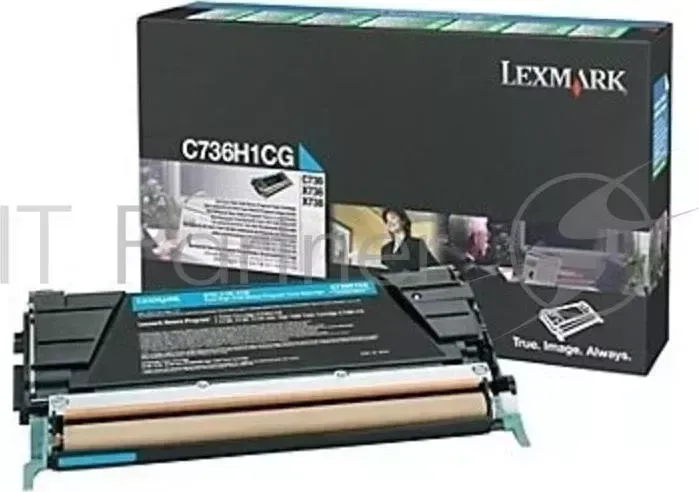 Картридж LEXMARK c73x/x73x Return 10K Синий