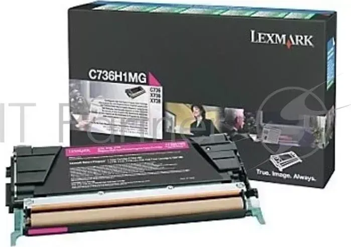 Картридж LEXMARK c73x/x73x Return 10K Пурпурный