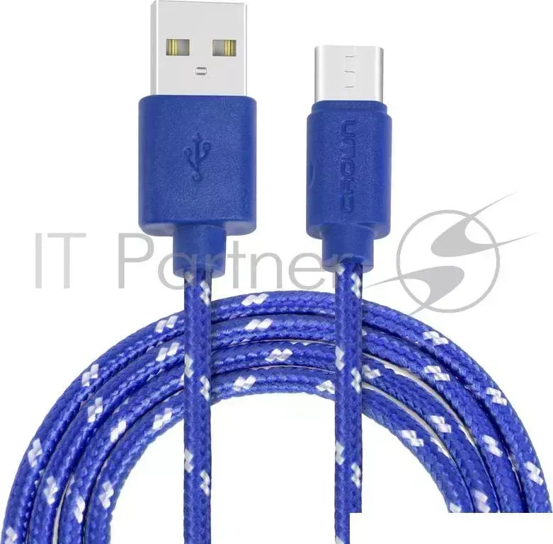 Кабель CROWN USB USB Type C CMCU 3042C blue