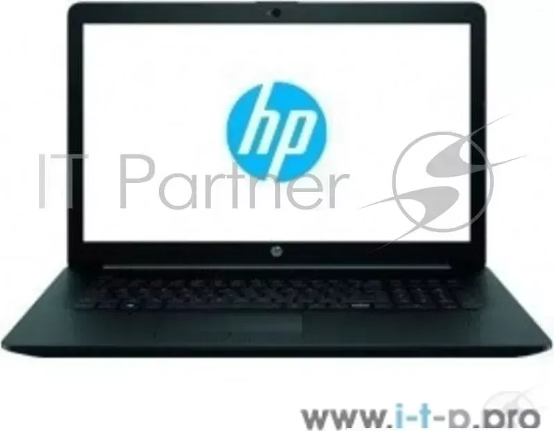 Ноутбук Hewlett-Packard HP 17 by0046ur 17.3"" HD /N4000/4Gb/128Gb SSD/DVDrw/HD Graphics/Jet Black/DOS 4JW85EA