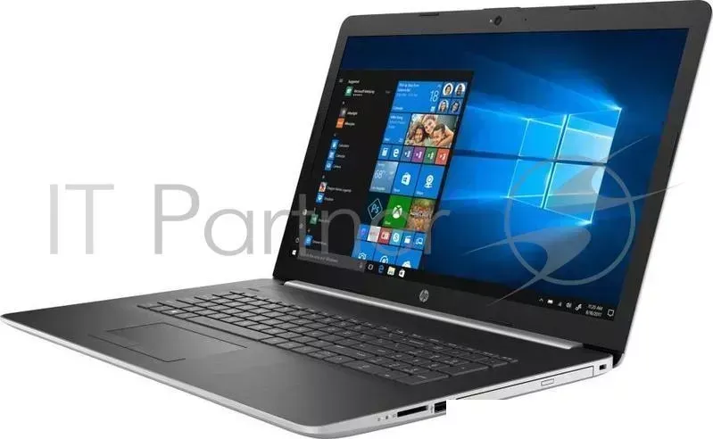 Ноутбук Hewlett-Packard HP 17-by0044ur <4JY08EA> i5-8250U (1.6)/4Gb/1TB+16Gb Optane/17.3" FHD AG IPS/AMD 530 2GB/DVD-RW/Cam HD/Win10 (Natural Silver)