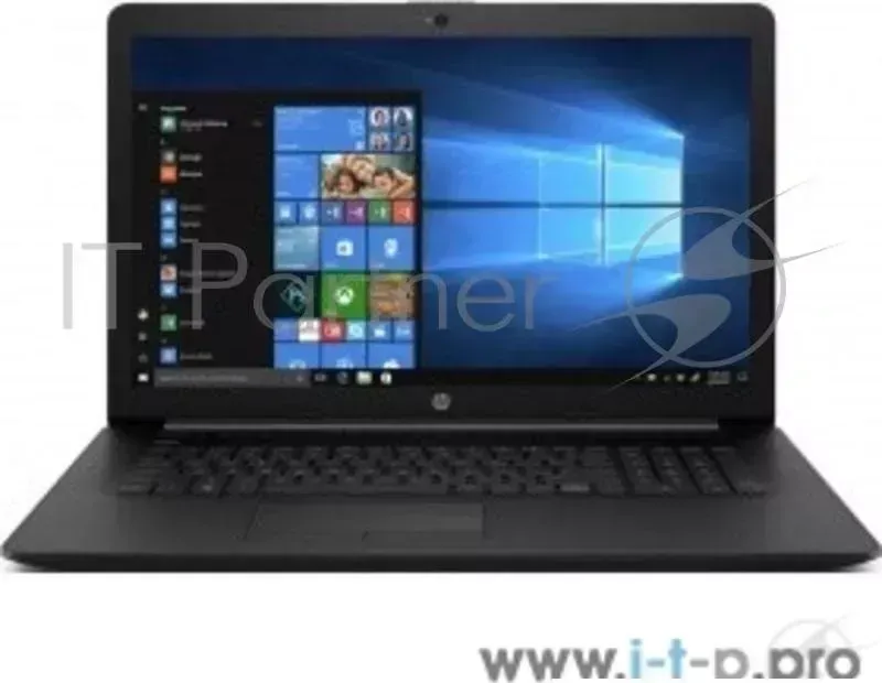 Ноутбук Hewlett-Packard HP17 17-ca0032ur 17.3" 1600x900, AMD E2-9000E 1.5GHz, 4Gb, 128Gb, DVD-RW, WiFi, BT, Cam, Win10, эксклюзив, черный