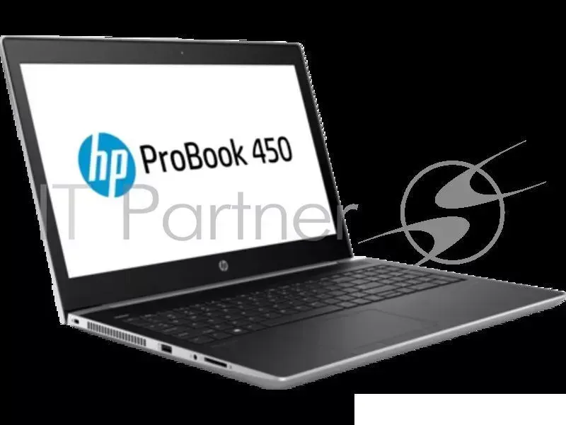 Ноутбук Hewlett-Packard HP ProBook 450 G5 Core i5-7200U 2.5GHz,15.6" FHD (1920x1080) AG,16Gb DDR4(2),256Gb SSD,48Wh LL,FPR,2.1kg,1y,Silver,Win10Pro