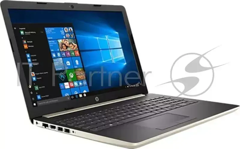 Ноутбук Hewlett-Packard HP 15-db0132ur <4KD78EA> Ryzen 3-2200U (2.5)/4Gb/256Gb SSD/15.6"FHD AG/Int AMD Ryzen3-2200U/No ODD/Cam HD/Win10 (Pale Gold)