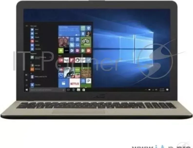 Ноутбук ASUS 15.6" HD X540NA-GQ063 black (Cel N3550/4Gb/1Tb/noDVD/VGA int/WiFi/BT/Cam/Endless) (90NB0HG1-M04460)