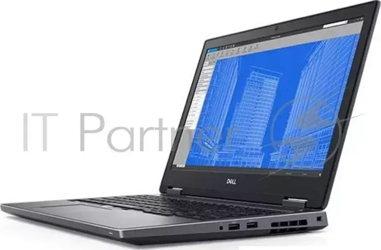 Ноутбук DELL Precision 7530 Core i9-8950HK (2,9GHz)Ultrasharp 15,6" IGZO UHD (3840x2160) Antiglare16GB (2x8GB) DDR4 512GB SSD Nv Quadro P2000 (4GB DDR5)6 c