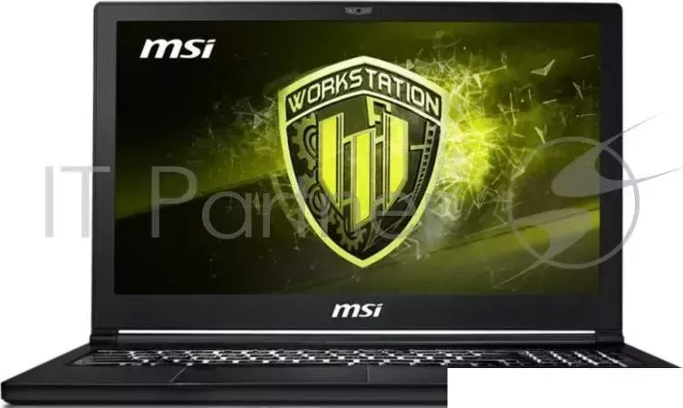 Ноутбук MSI WS63 8SK 053RU 15.6" 1920x1080 матовый /Intel Core i7 8750H 2.2Ghz /32768Mb/1000 128SSDGb/noDVD/Ext:nVidia Quadro P3200 6144Mb /Cam/BT/WiFi/65WHr/wa