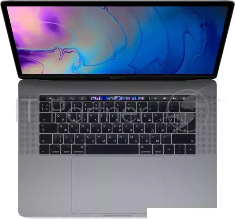 Ноутбук APPLE MacBook Pro 2018 MR932RU/A i7 8750H 16Gb SSD 256Gb AMD Radeon Pro 555X 4Gb 15,4 WQHD IPS BT Cam 6580мАч Mac OS 10.13 Space Grey Серый