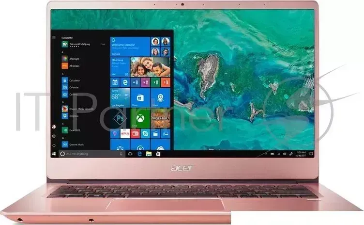 Ноутбук ACER Swift SF314-54-57AL 14" FHD, Intel Core i5-8250U, 8Gb, 256Gb SSD, NoODD, Win10, Pink (NX.GYQER.006)