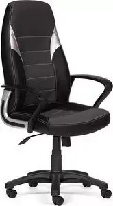 Кресло офисное TetChair INTER ST кож/зам/ткань черный/серый/серебро 36-6/19-16/3029