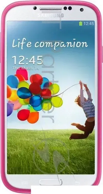 Чехол SAMSUNG для GT I9500 Galaxy S4 EF PI950BPE розовый