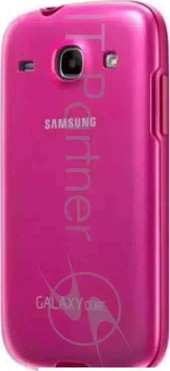Чехол-накладка SAMSUNG для Galaxy Core i8262 розовый EF PI826BPEGRU
