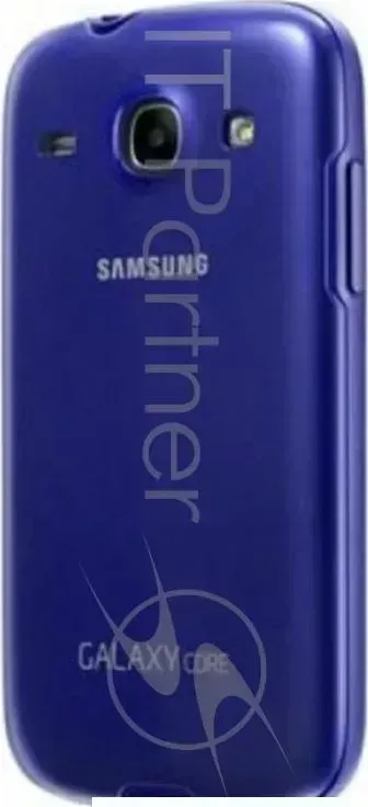 Чехол-накладка SAMSUNG для Galaxy Core i8262 синий EF PI826BLEGRU