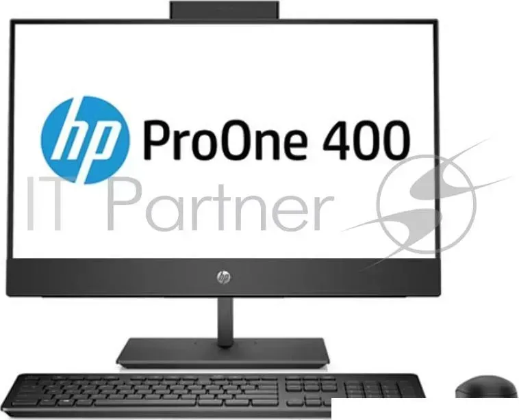 Моноблок HP ProOne 440 G4 AiO  23.8"(1920x1080 IPS)/Intel Core i3 8100T(3.1Ghz)/4096Mb/128PCISSD+1000Gb/DVDrw/WiFi/war 1y/W10Pro Hewlett-Packard HP G4 i3