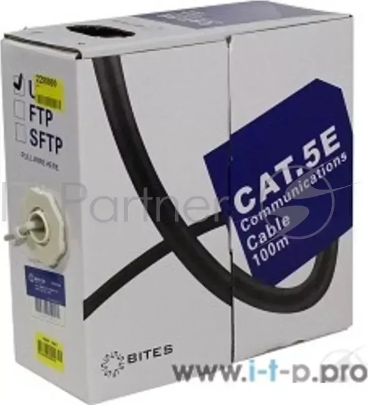 Кабель 5bites UT5725-100A UTP / STRANDED / 5E / 24AWG / CCA / PVC / 100M