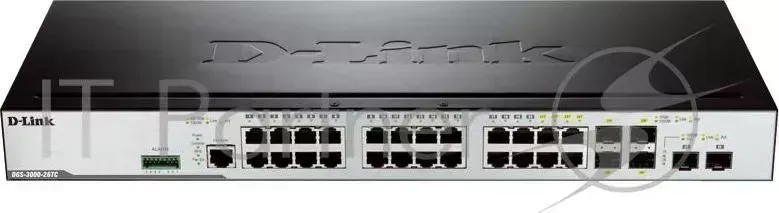 Коммутатор D-LINK DGS-3000-26TC, 26-Port Management L2 Gigabit Switch