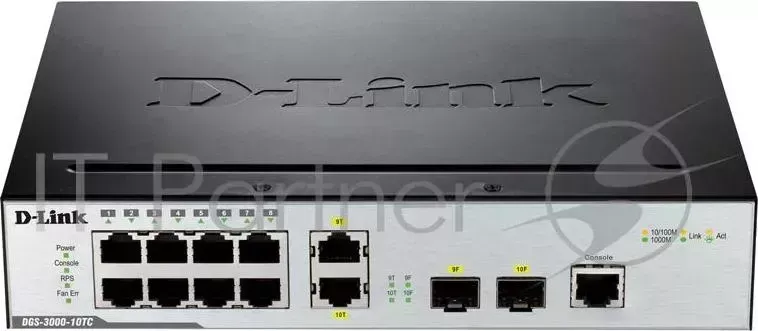 Коммутатор D-LINK 10-Port Management L2 Gigabit Switch