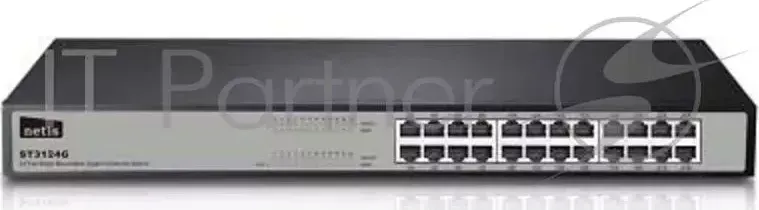 Коммутатор Netis ST3124G неуправляемый 19U 24x10/100/1000BASE T