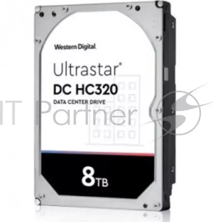 Жесткий диск SAS 8TB 7200RPM 12GB/S 256MB DC HC320 0B36400 HGST WESTERN DIGITAL DC