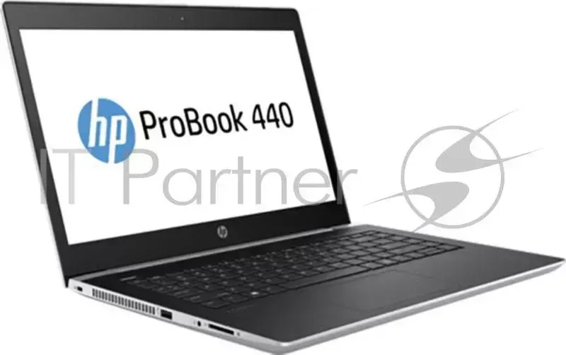 Ноутбук Hewlett-Packard HP Probook 440 G5 <3QM68EA> i3-8130U (2.2)/4Gb/128Gb SSD/14.0" FHD AG/Int:Intel UHD 620/Cam HD/BT/FPR/Win10 Pro (Natural Silver)