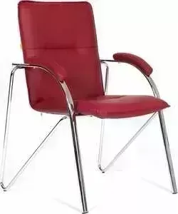 Офисный стул CHAIRMAN 850 экокожа Terra 113 бордо (собр.)