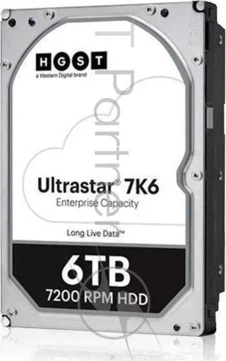 Жесткий диск HGST SAS 3.0 6Tb 0B36047 HUS726T6TAL5204 Ultrastar 7K6 (7200rpm) 256Mb 3.5"