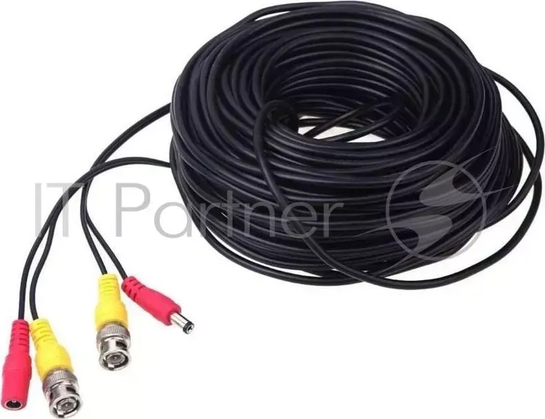 Кабель комбинированный BNC+DC-BNC+DC L=30m